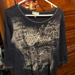 Women’s 1/4 length sleeve tee